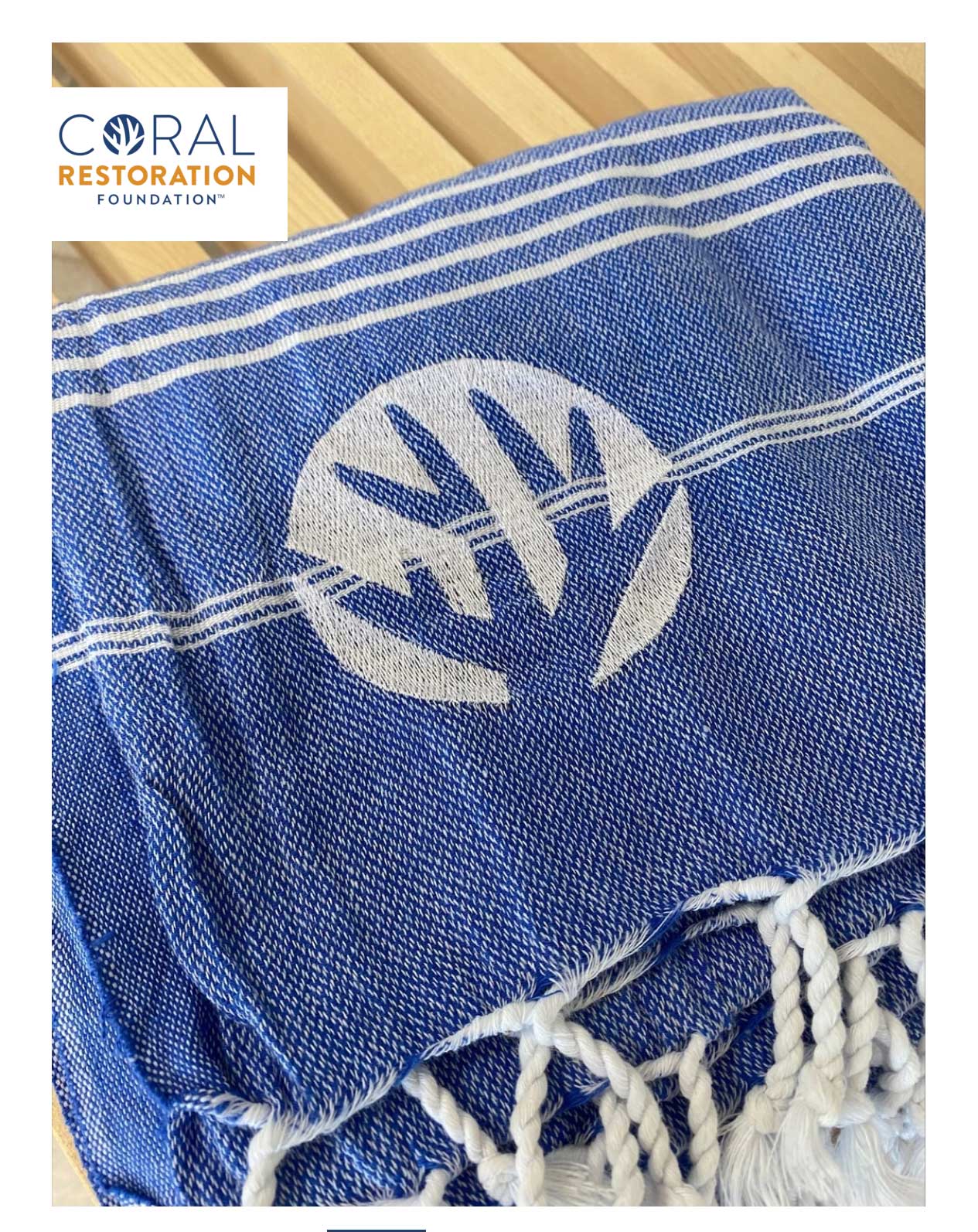 Help Support The Coral Restoration Foundation of the Florida Keys - Rivieratowel