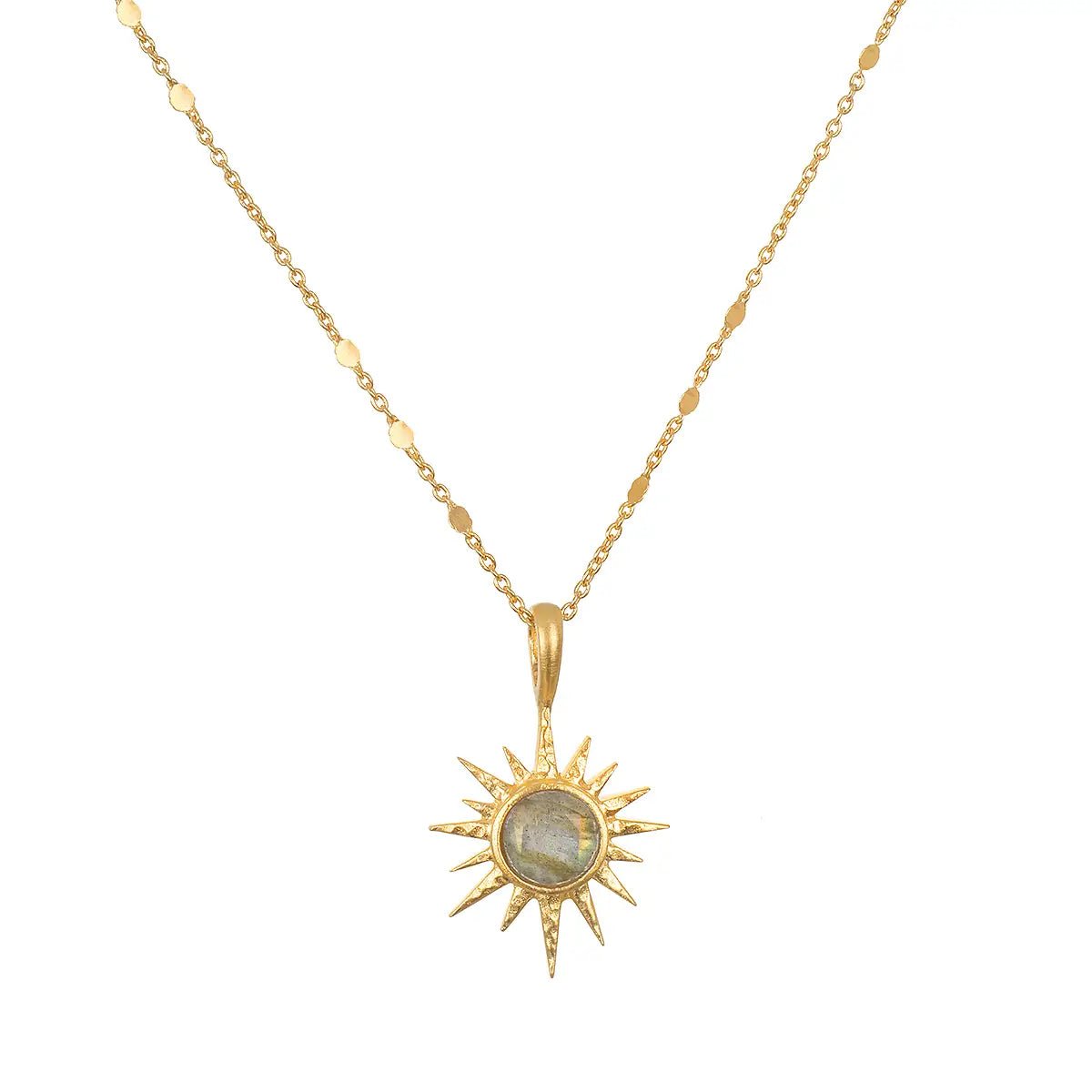 16" Labradorite North Star Necklace - Rivieratowel