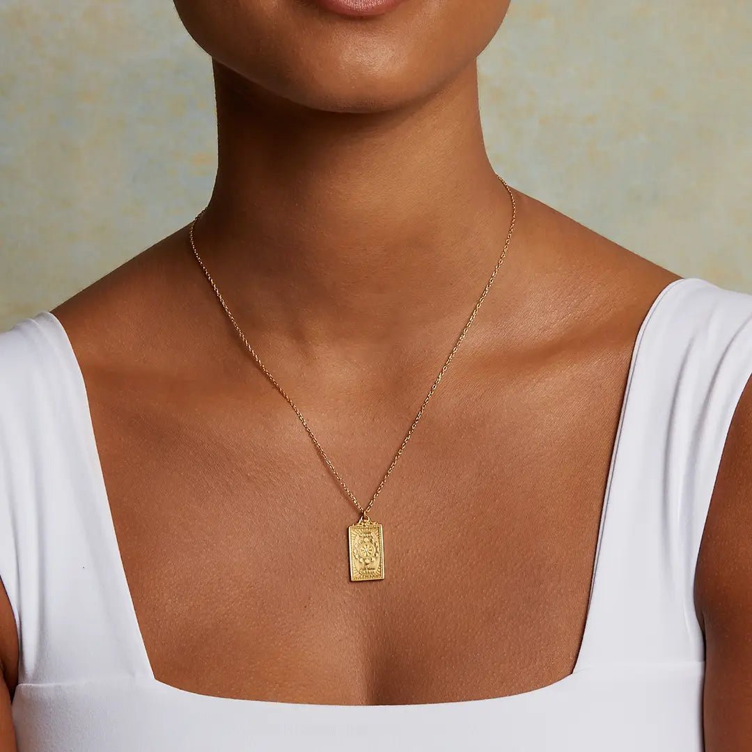 18" Tarot Card Necklace - Rivieratowel