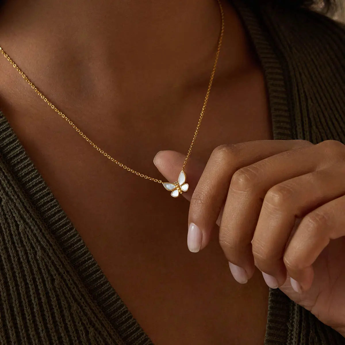 Renewed Hope Butterfly Necklace