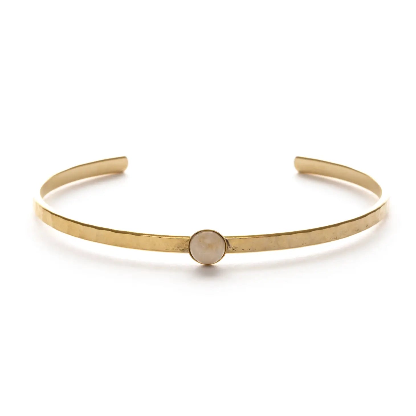 Round Stone Cuffs