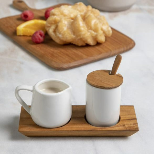 Amelia Cream & Sugar Set