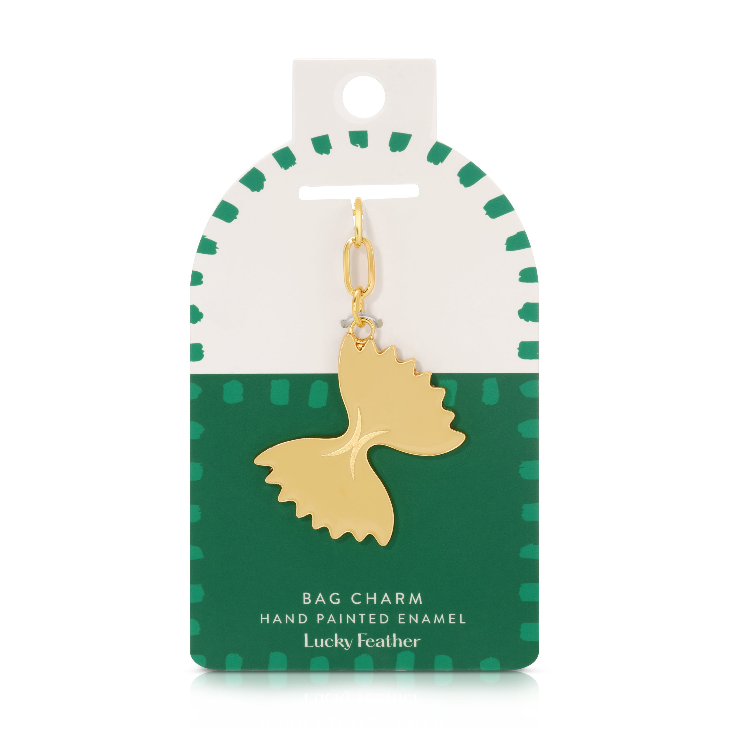Enamel Bag Charm / Keychain