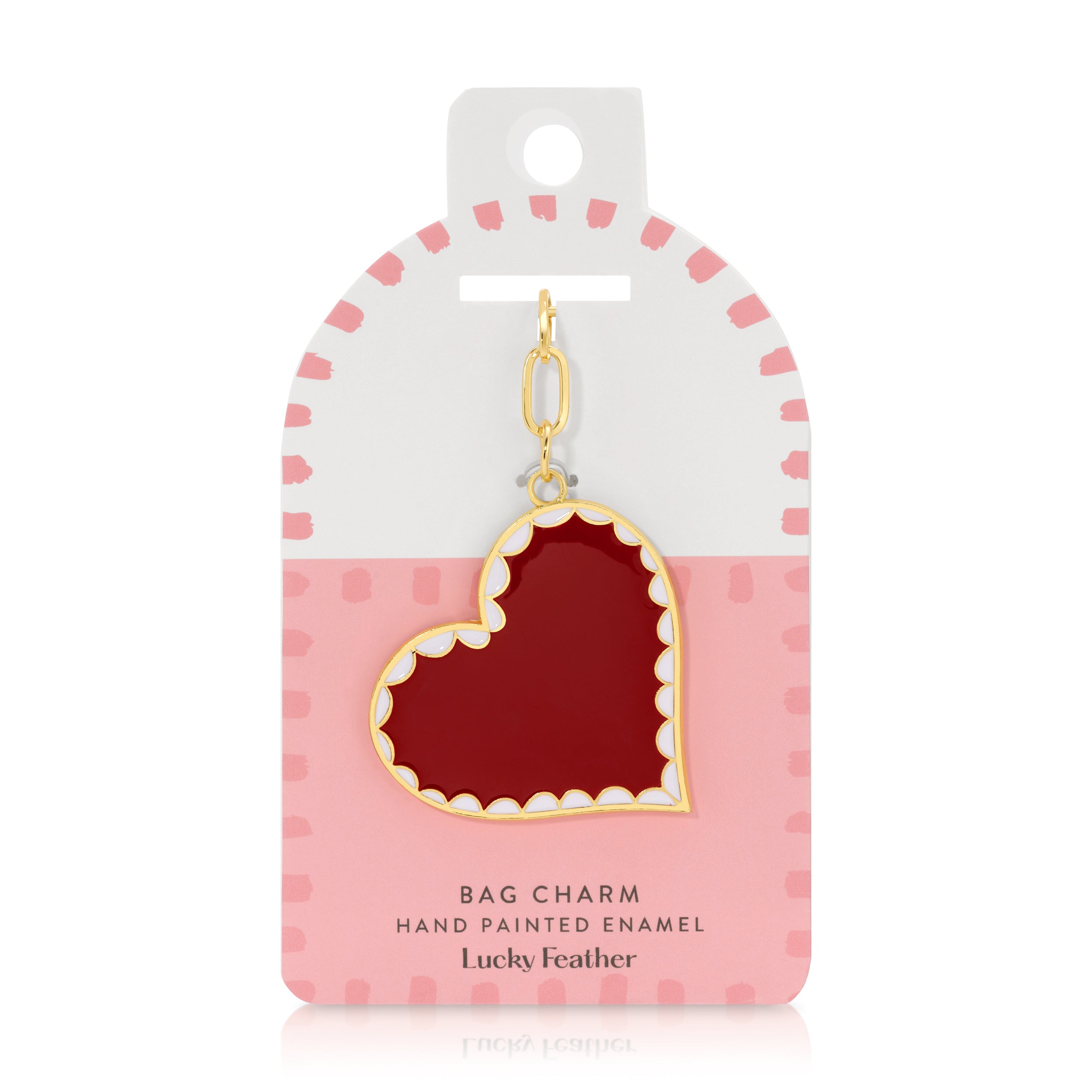 Enamel Bag Charm / Keychain