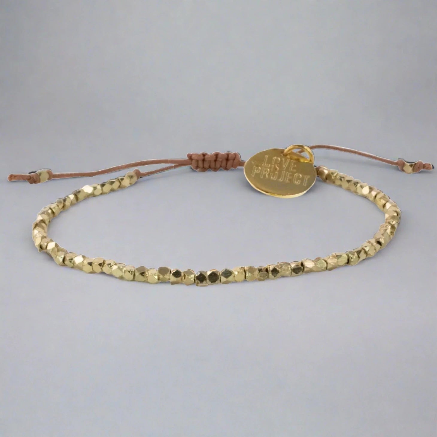 Single Strand Metal Bead Bracelet