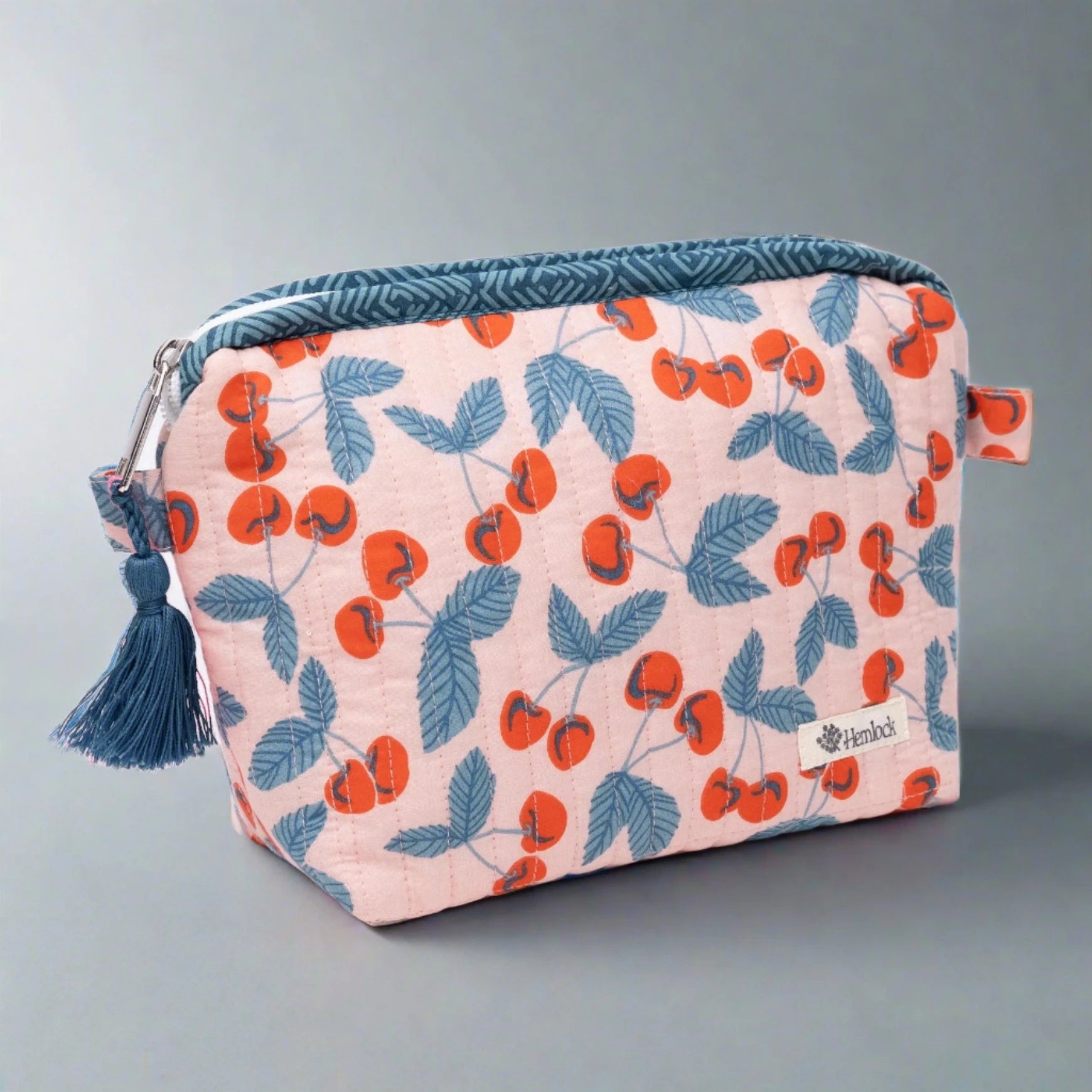Quilted Zipper Pouch