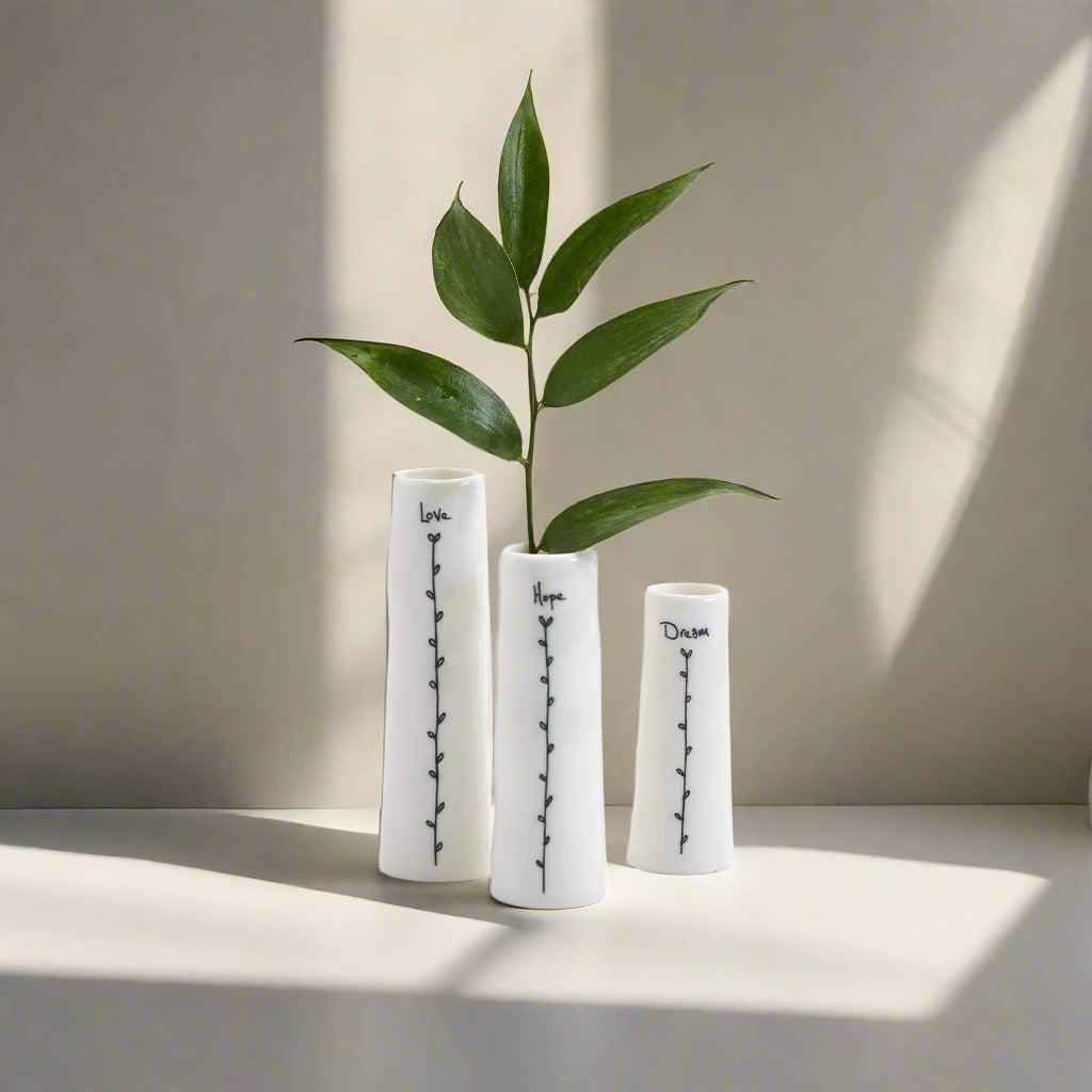 All My Love Set of 3 Vase