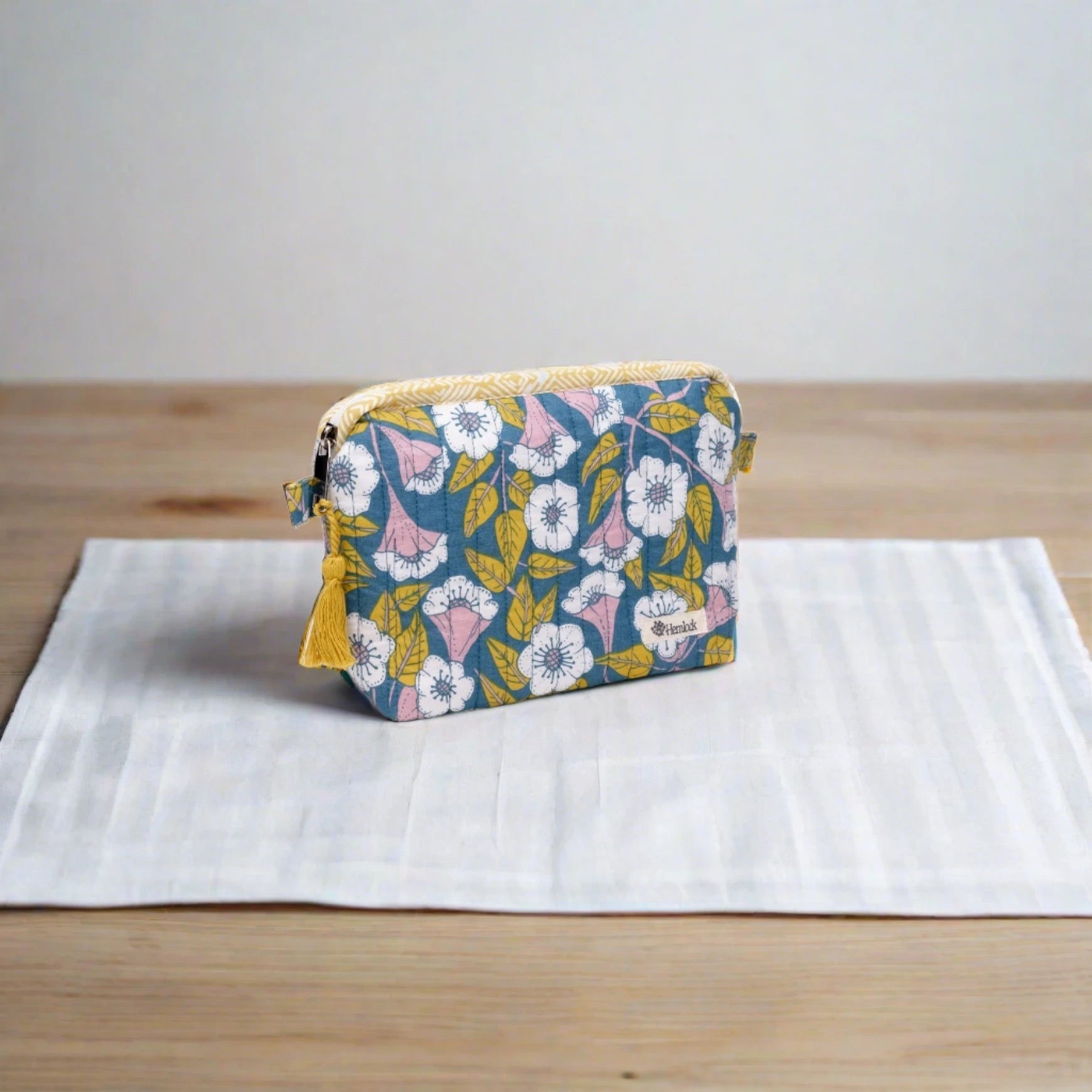 Quilted Zipper Pouch