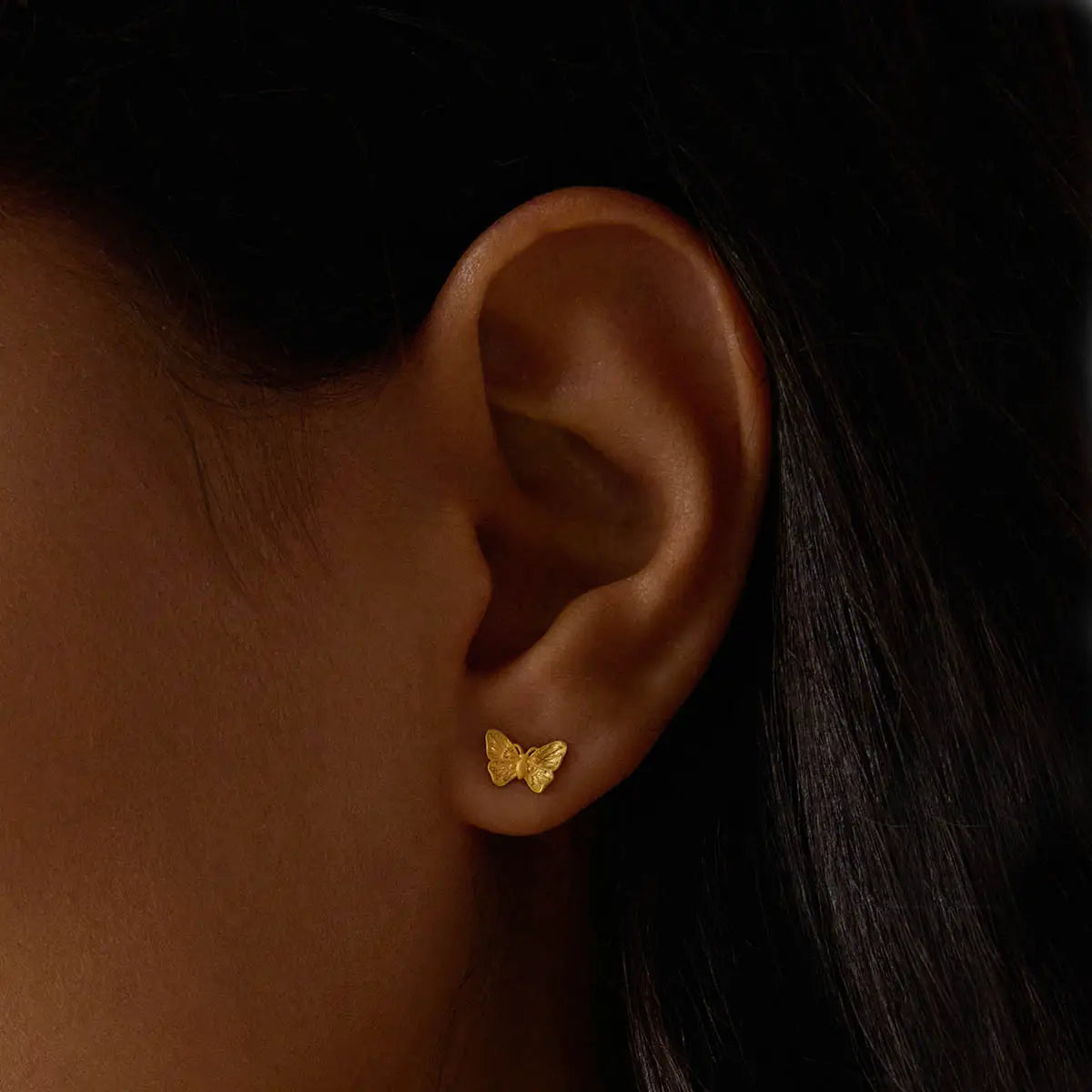 Freedom To Soar Butterfly Studs
