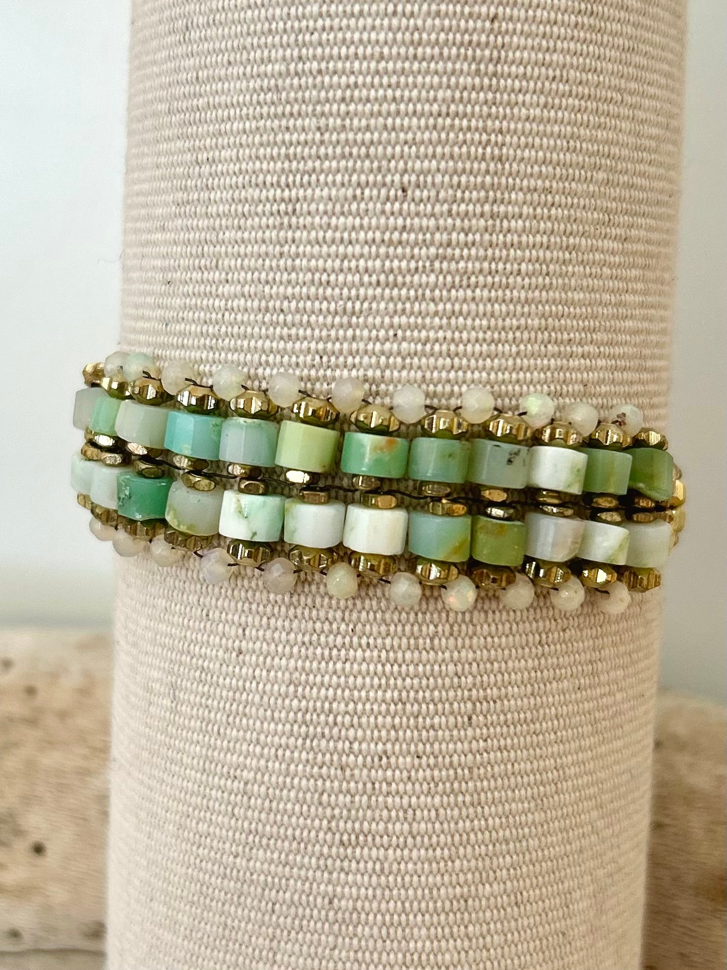 Heishi & Opal Bracelet