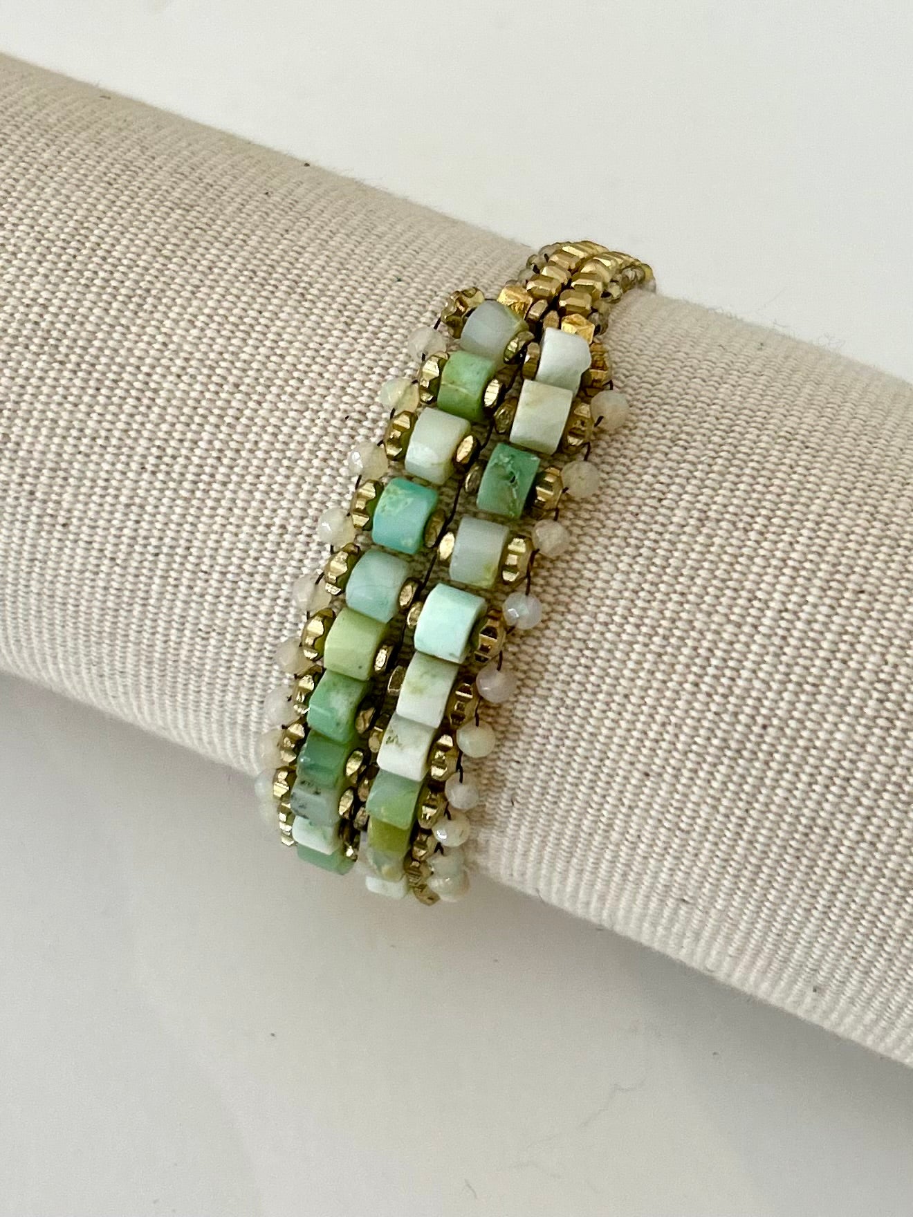 Heishi & Opal Bracelet