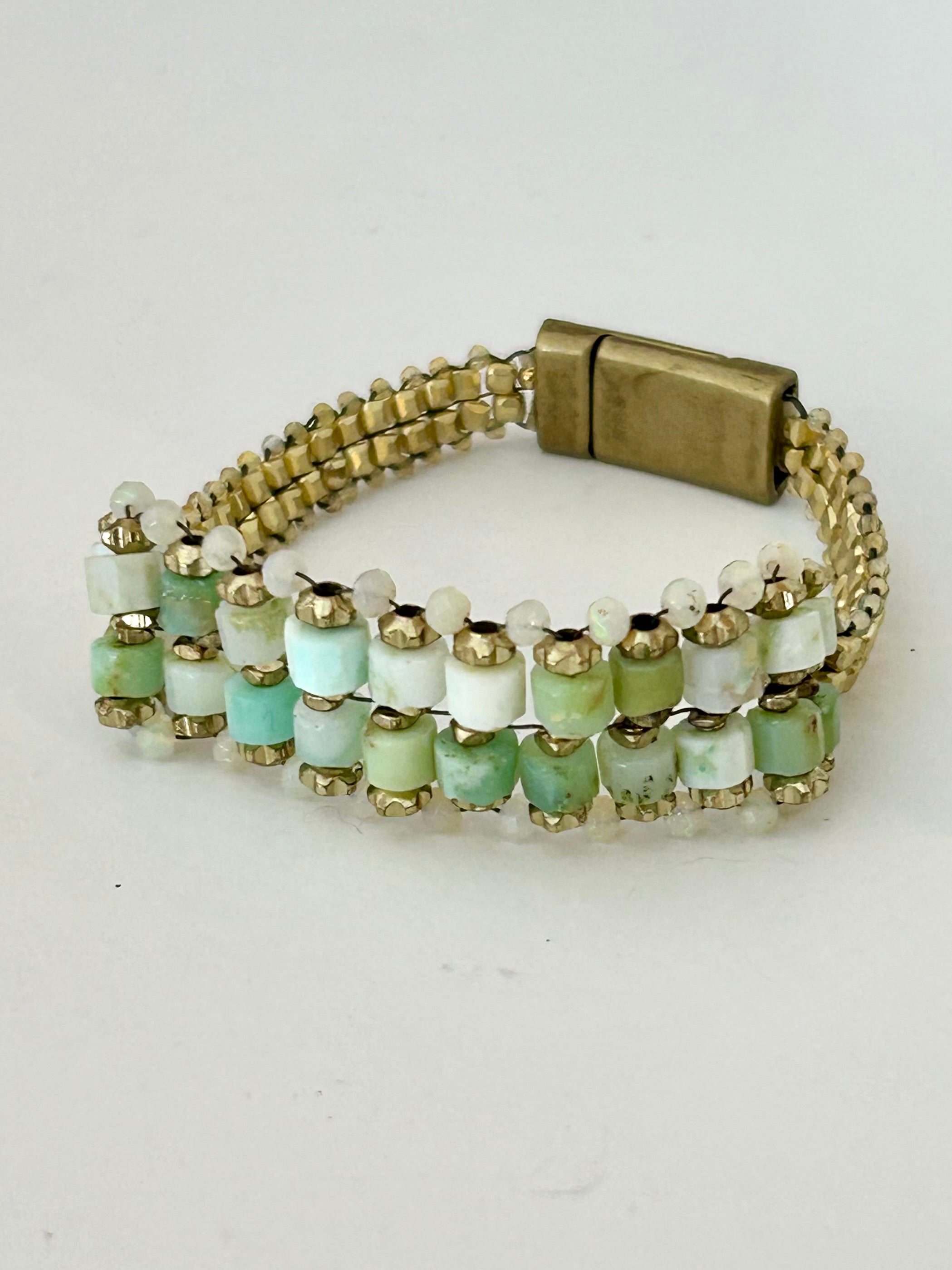Heishi & Opal Bracelet