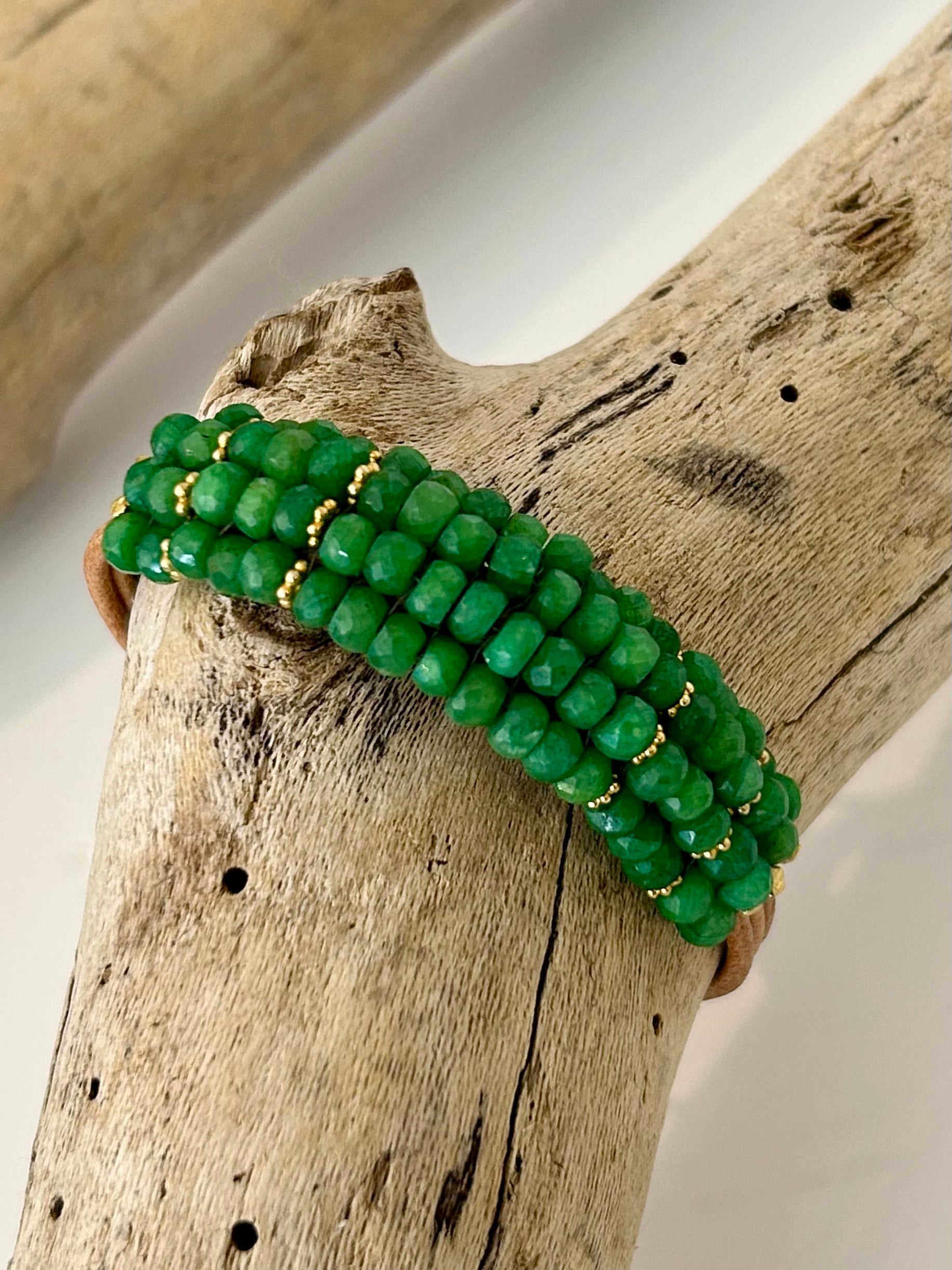 Emerald Vermeil Bracelet