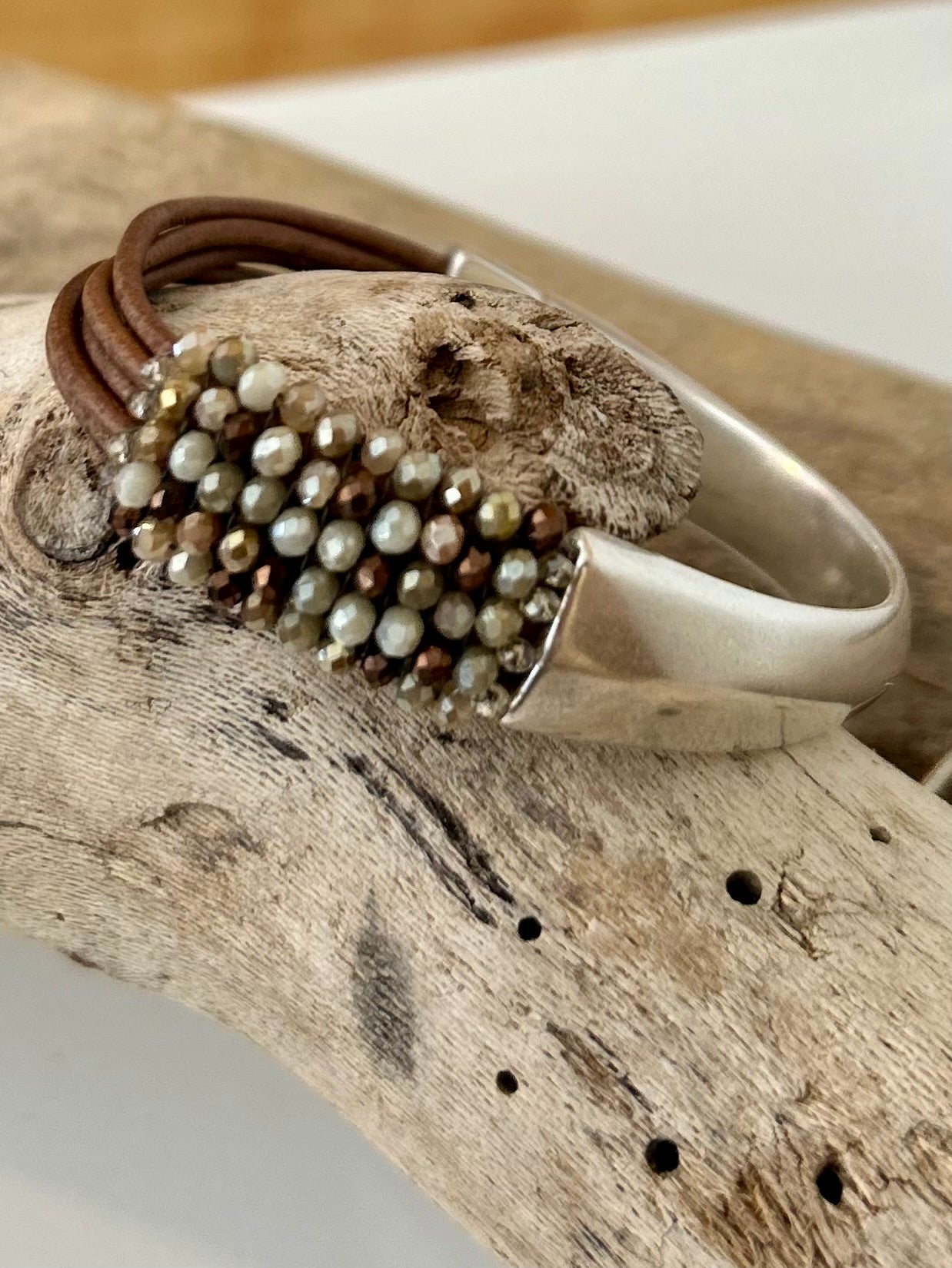 Mixed Crystal Cuff