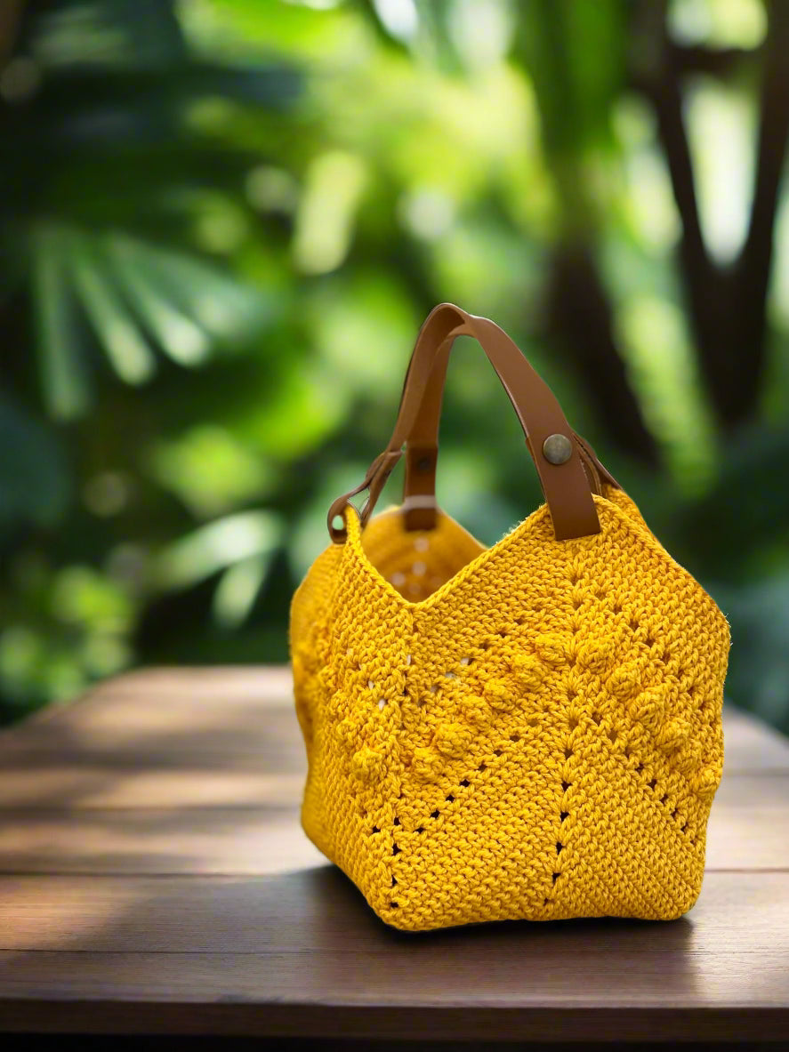Daniela Crochet Mini Tote