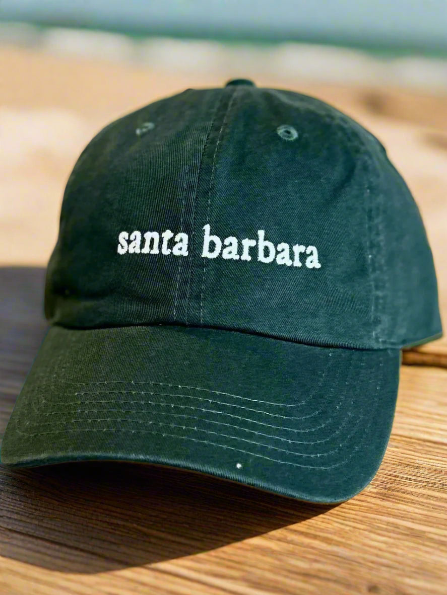Santa Barbara Embroidered Baseball Cap
