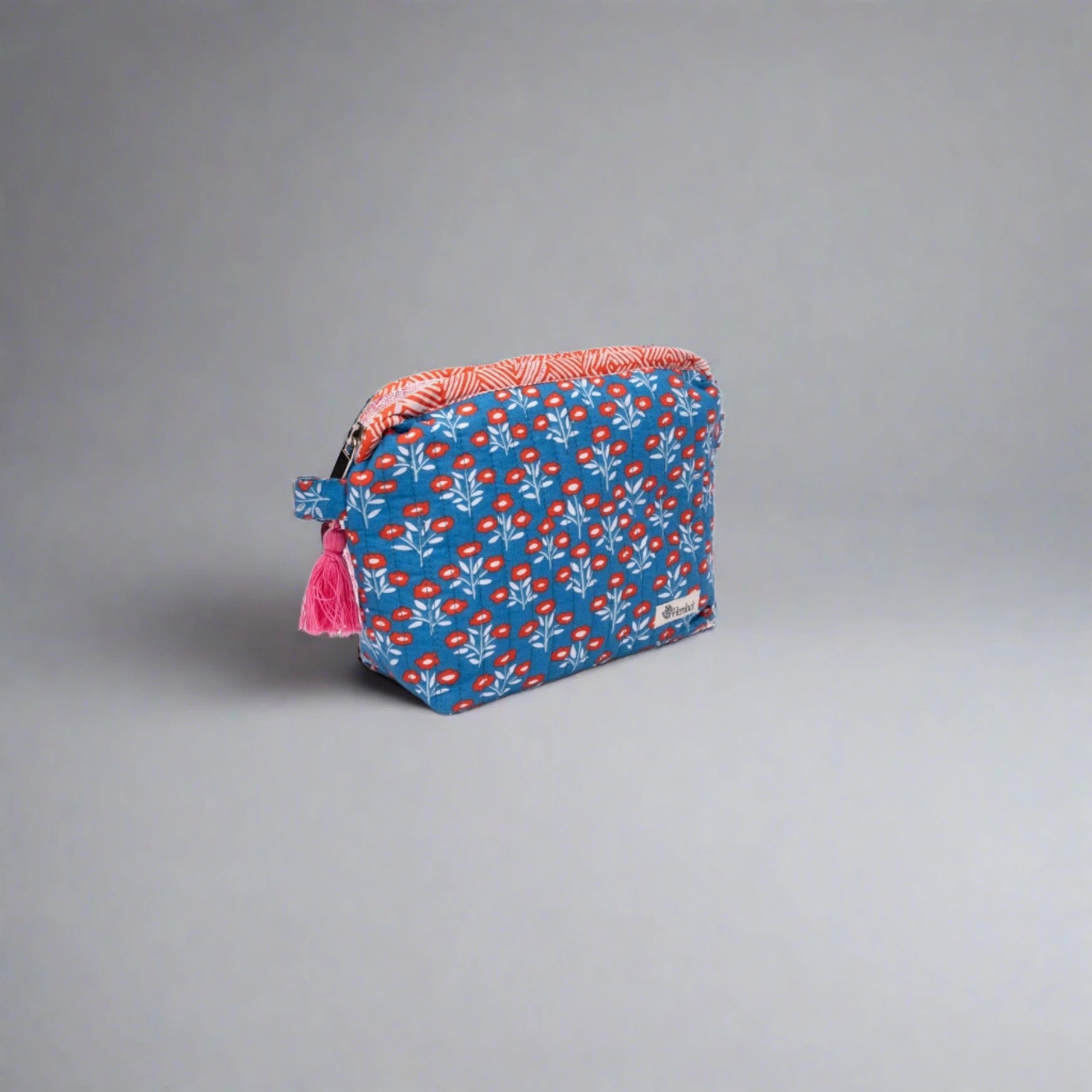 Quilted Zipper Pouch