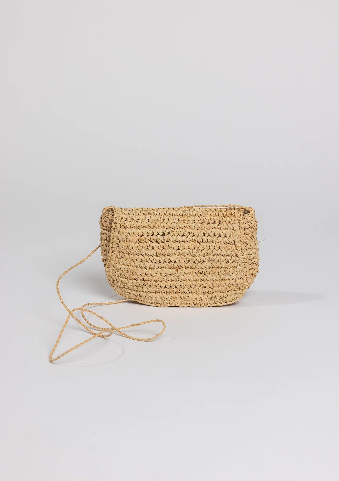 Straw Belt Bag