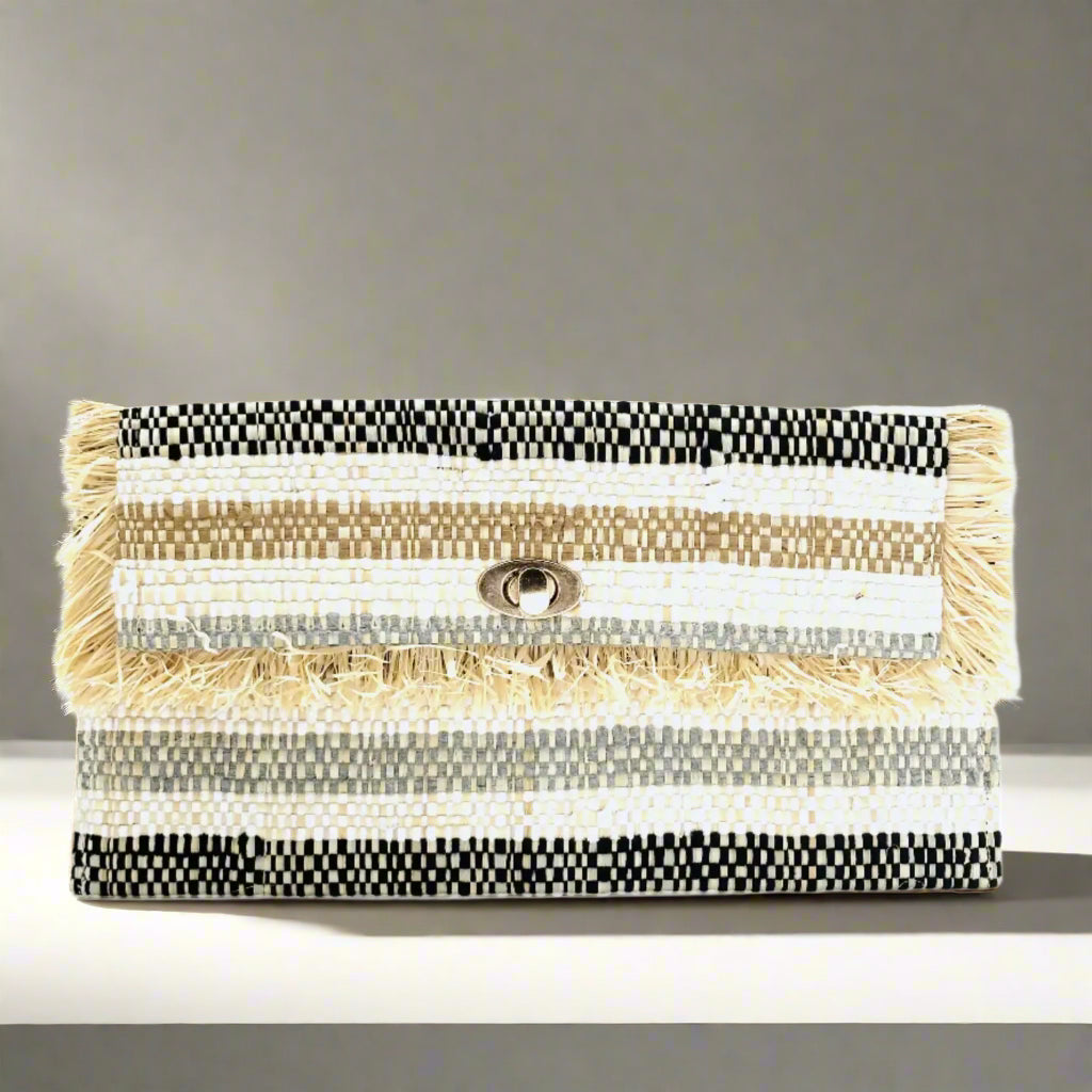 Sasha Recycled Cotton Clutch