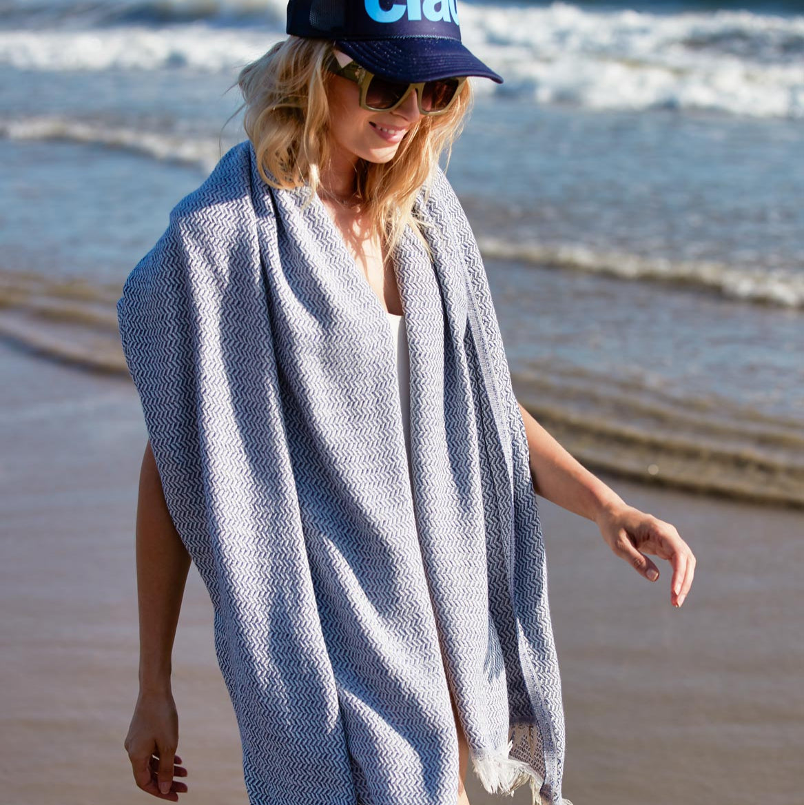 St. Tropez Bamboo Scarf Wrap Towel
