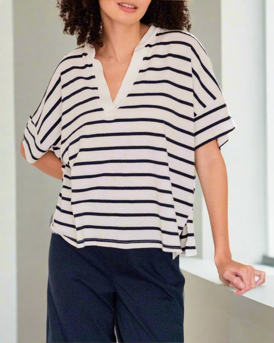 Amelia Pocket Tee - Rivieratowel