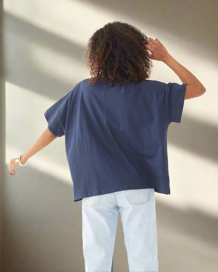 Amelia Pocket Tee - Rivieratowel