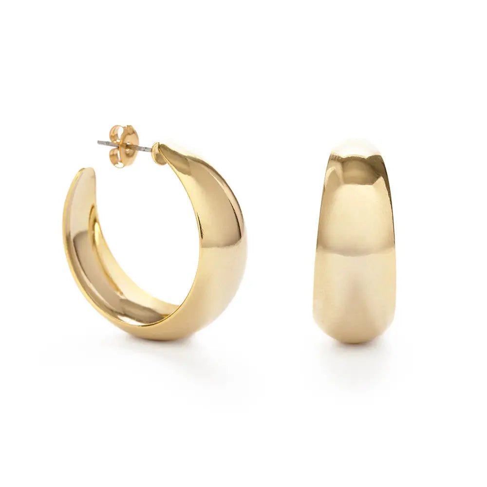 Angie Vintage Hoop Earrings - Rivieratowel