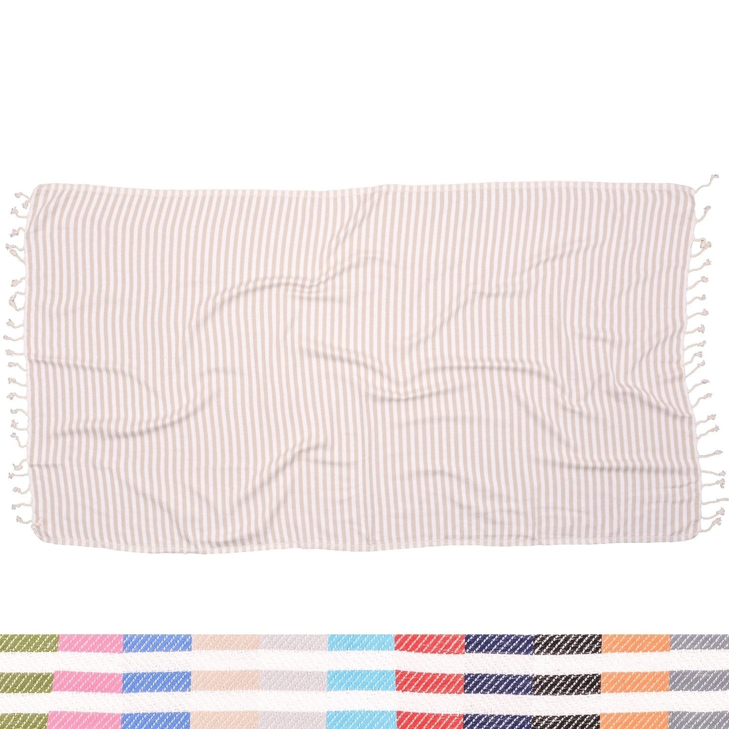 Antibes Striped Blanket - Rivieratowel