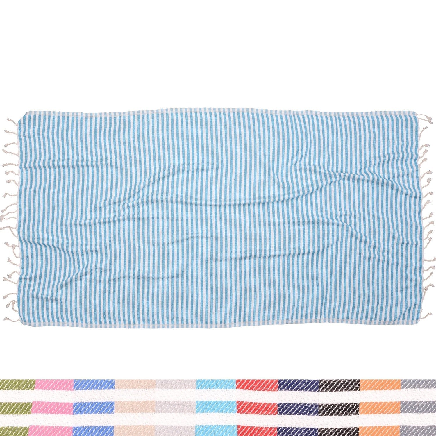 Antibes Striped Blanket - Rivieratowel