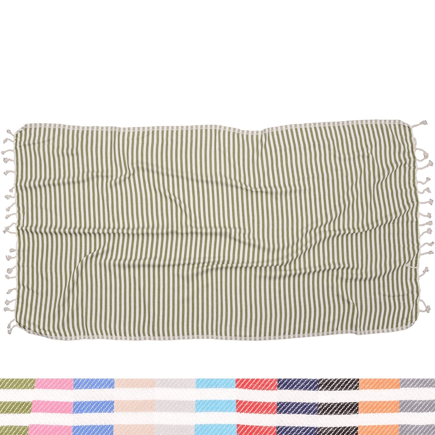 Antibes Striped Blanket - Rivieratowel