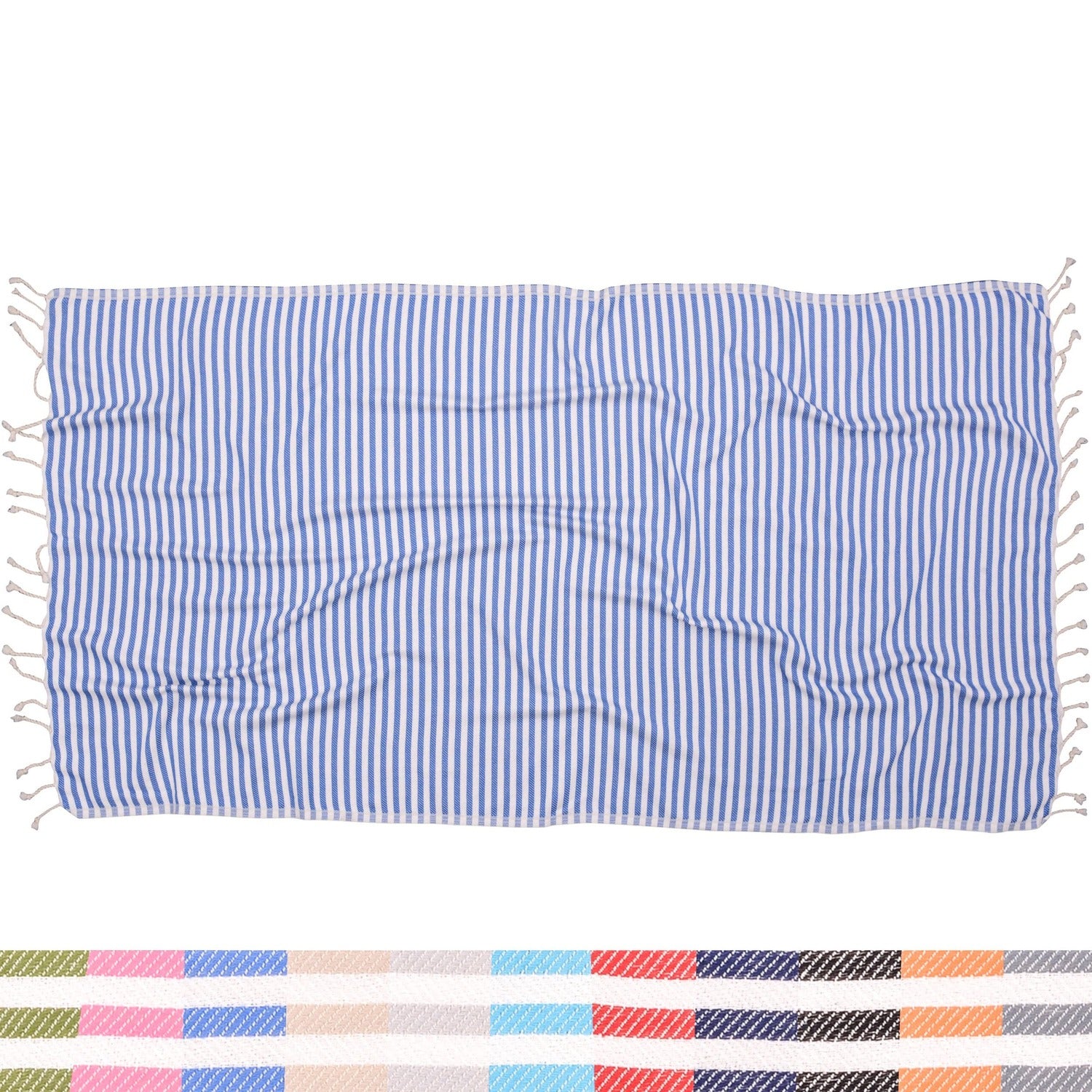 Antibes Striped Blanket - Rivieratowel