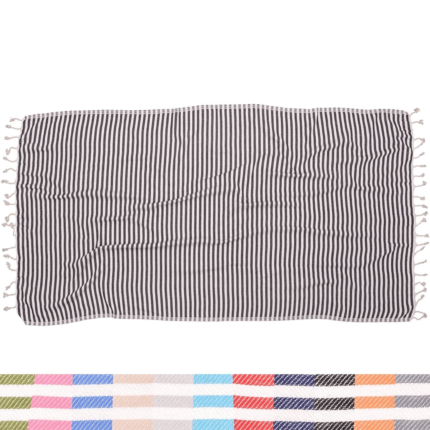 Antibes Striped Blanket - Rivieratowel