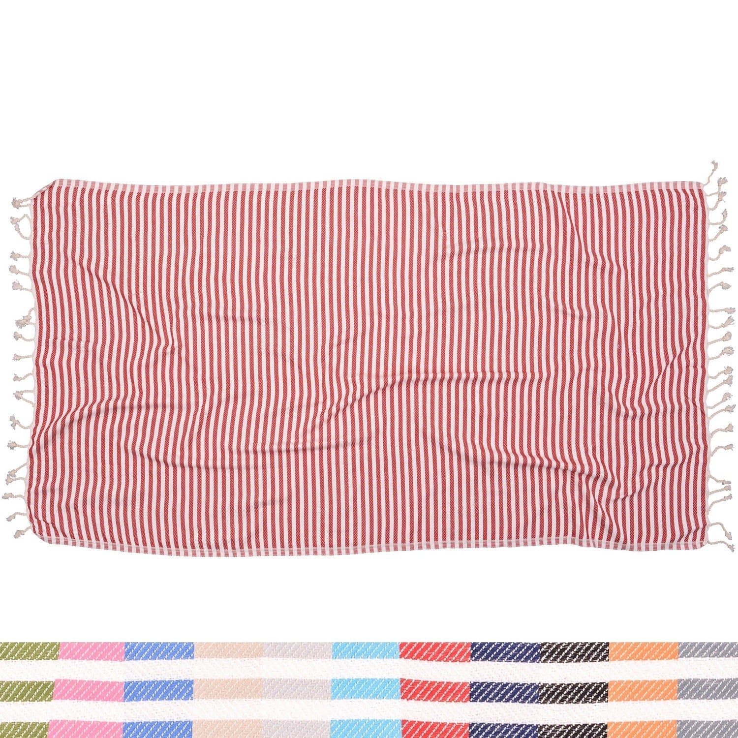 Antibes Striped Blanket - Rivieratowel