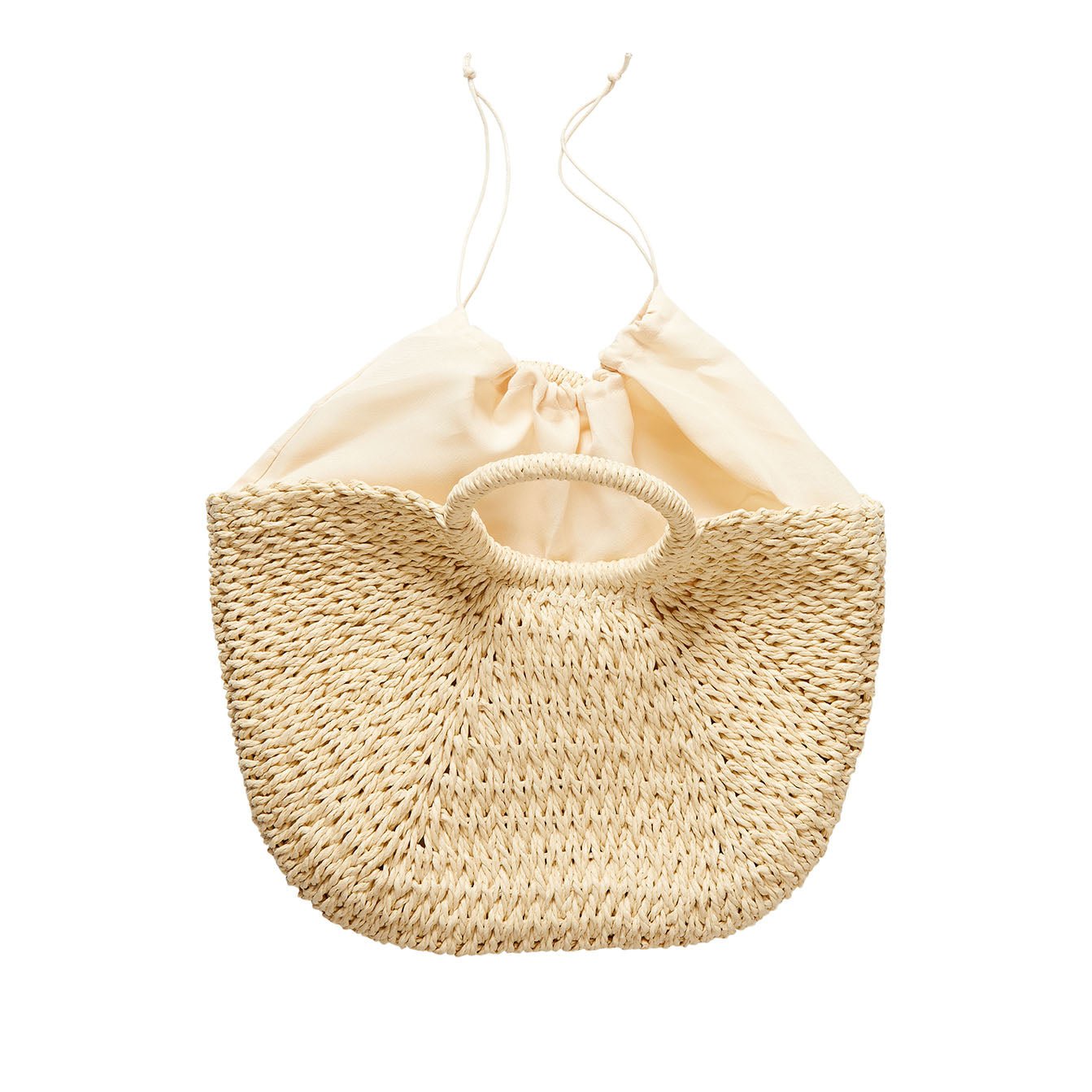 Barcelona Straw Beach Bag Tote - Rivieratowel