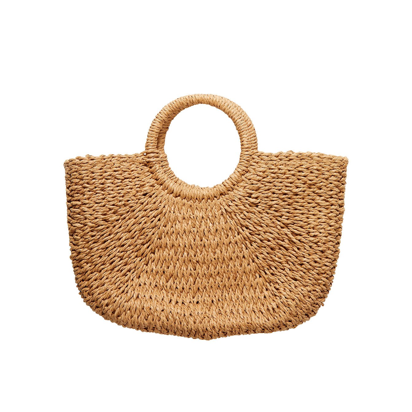 Barcelona Straw Beach Bag Tote - Rivieratowel