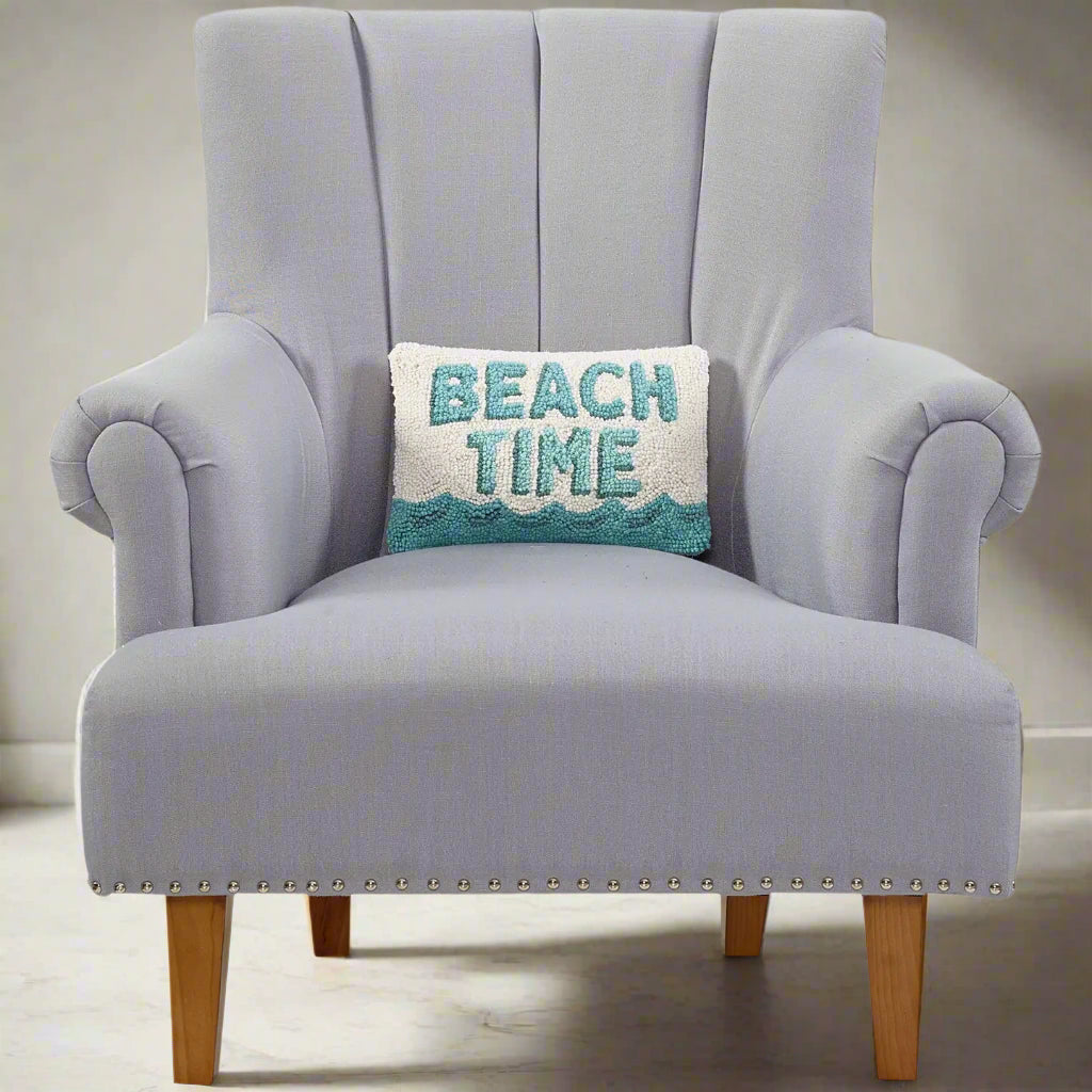 Beach Time Hook Pillow