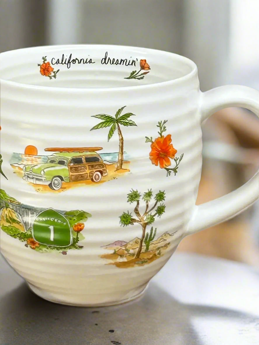 California Dreamin' Mug - Rivieratowel