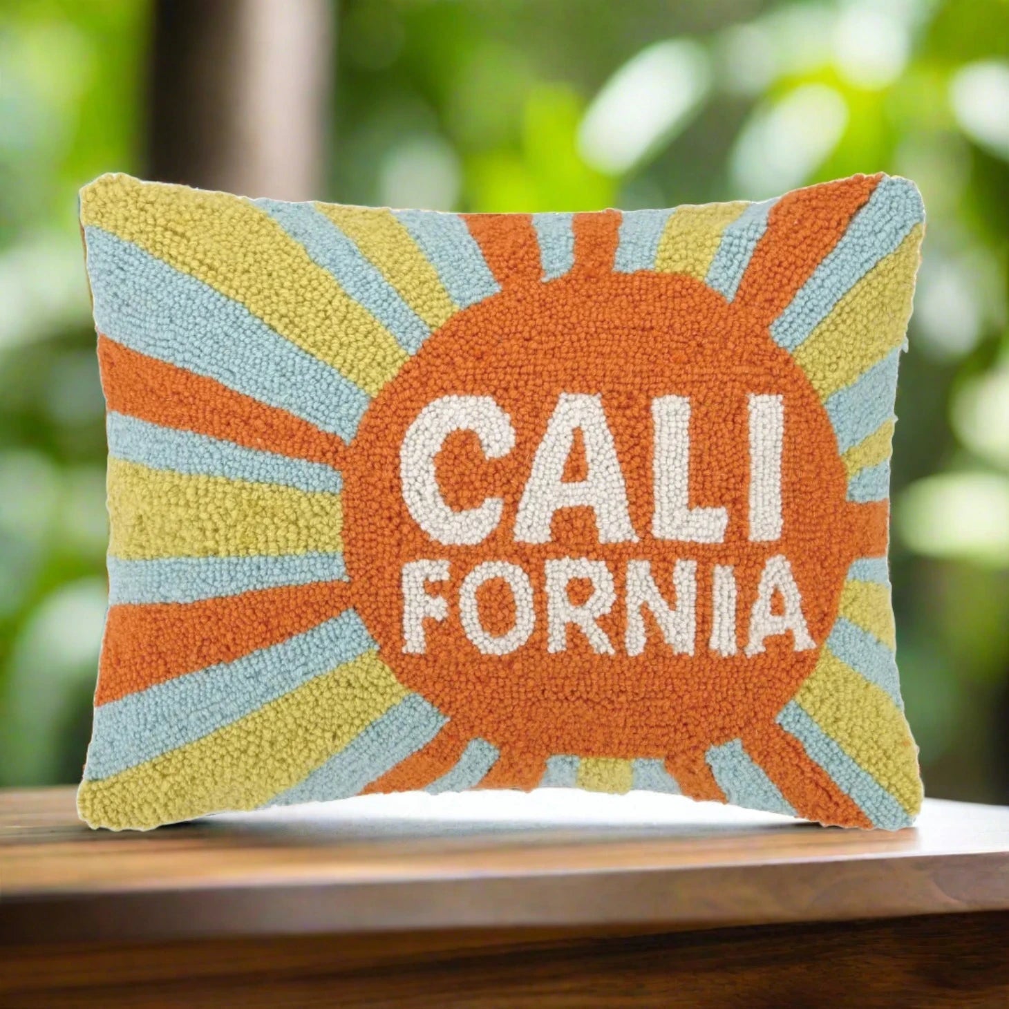 California Orange Sun Hook Pillow - Rivieratowel