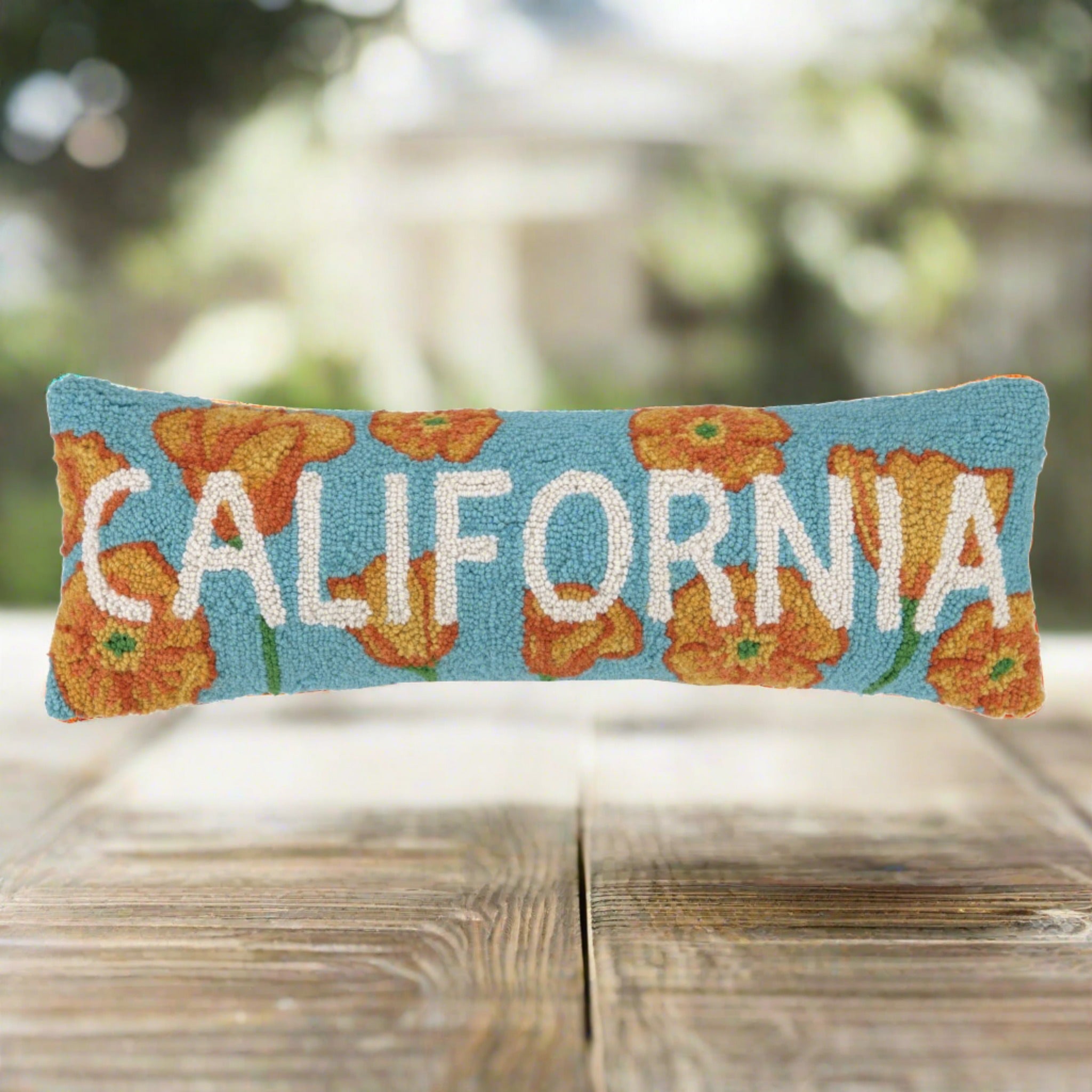 California Poppy Hook Pillow - Rivieratowel