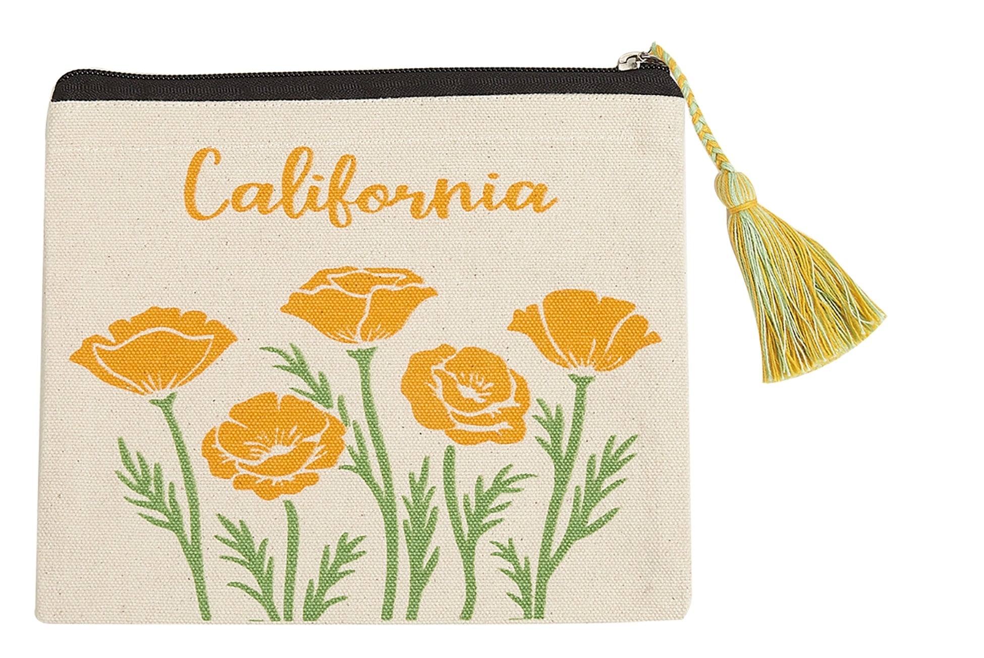 California Poppy Pouch - Rivieratowel