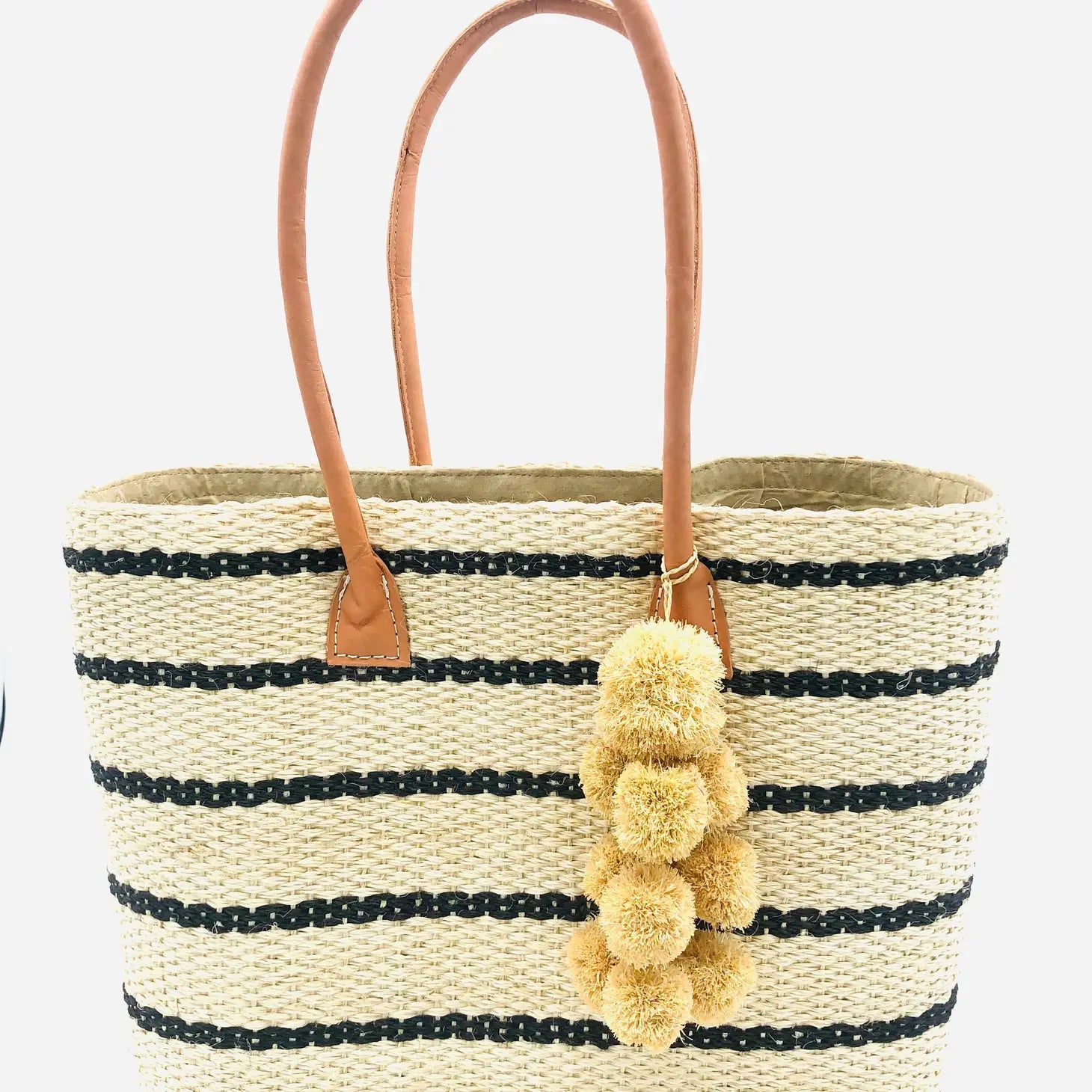 Capitola Straw Bag Basket - Rivieratowel