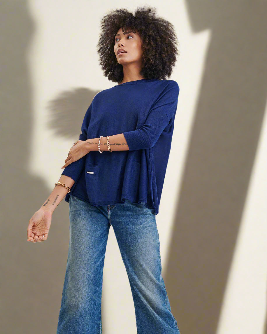 Catalina Crewneck Traveler Sweater - Rivieratowel