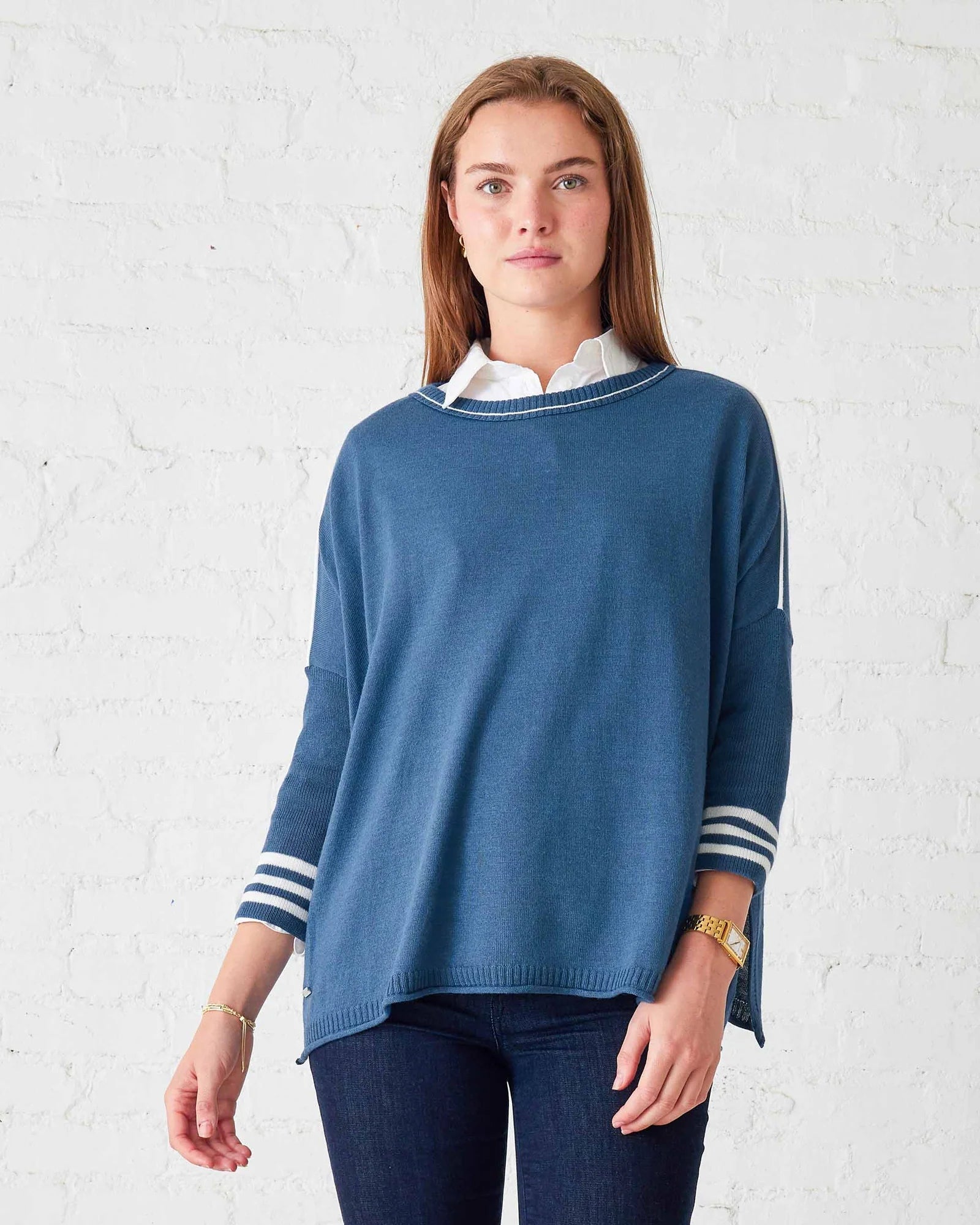 Catalina Crewneck Traveler Sweater - Rivieratowel