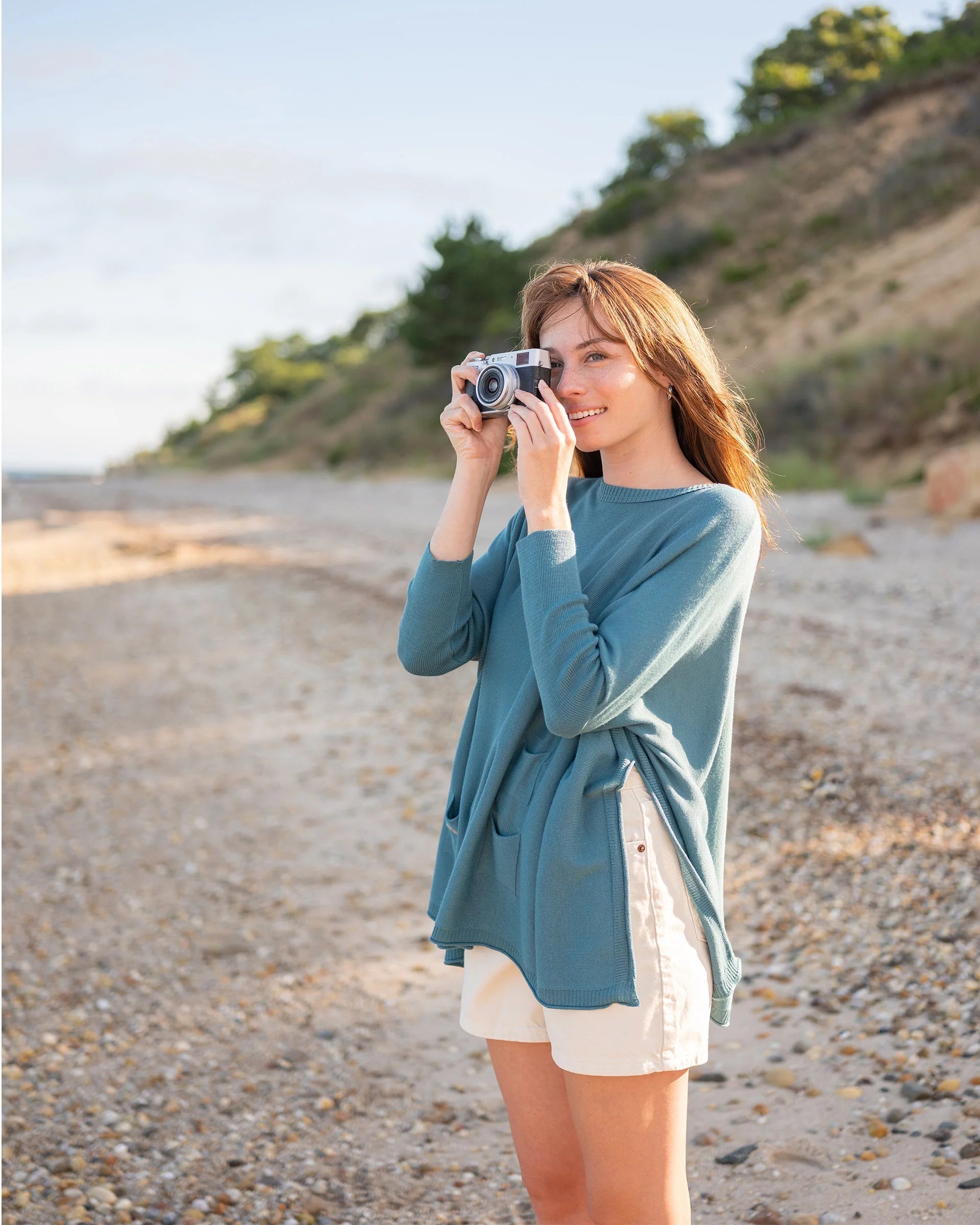 Catalina Crewneck Traveler Sweater - Rivieratowel