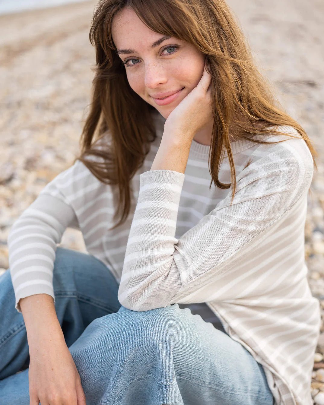 Catalina Crewneck Traveler Sweater - Rivieratowel