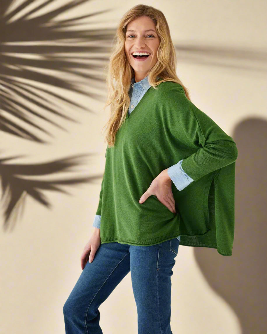 Catalina V - Neck Sweater - Rivieratowel