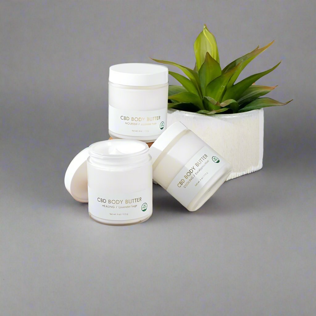 CBD Body Butter (100mg) - Rivieratowel