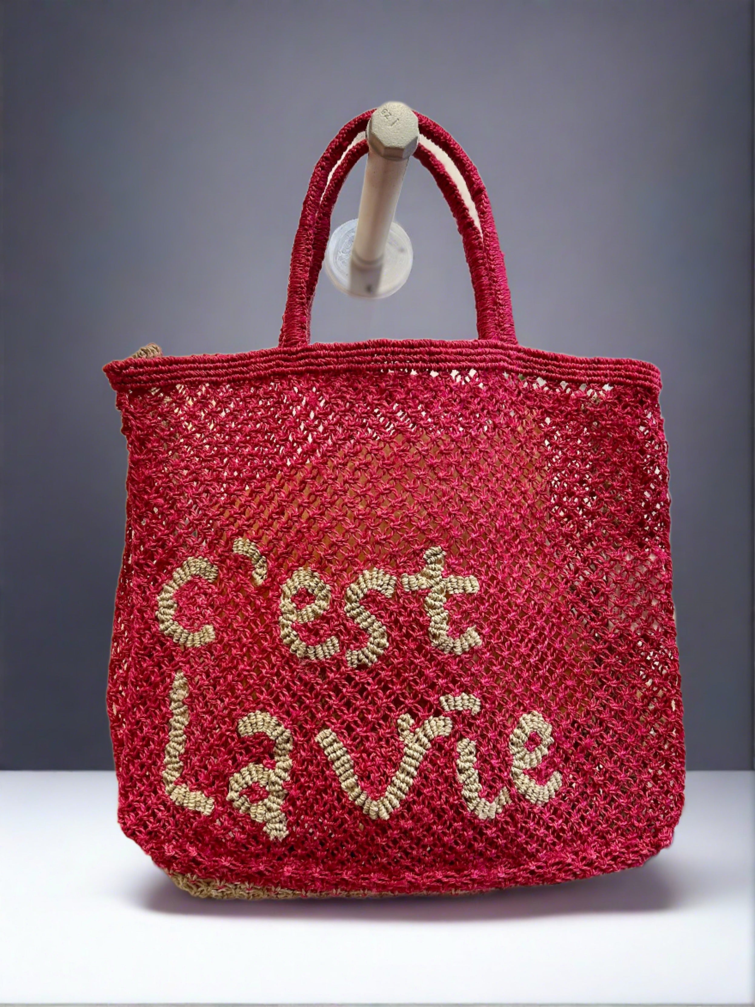 C'est La Vie Jute Bag - Rivieratowel