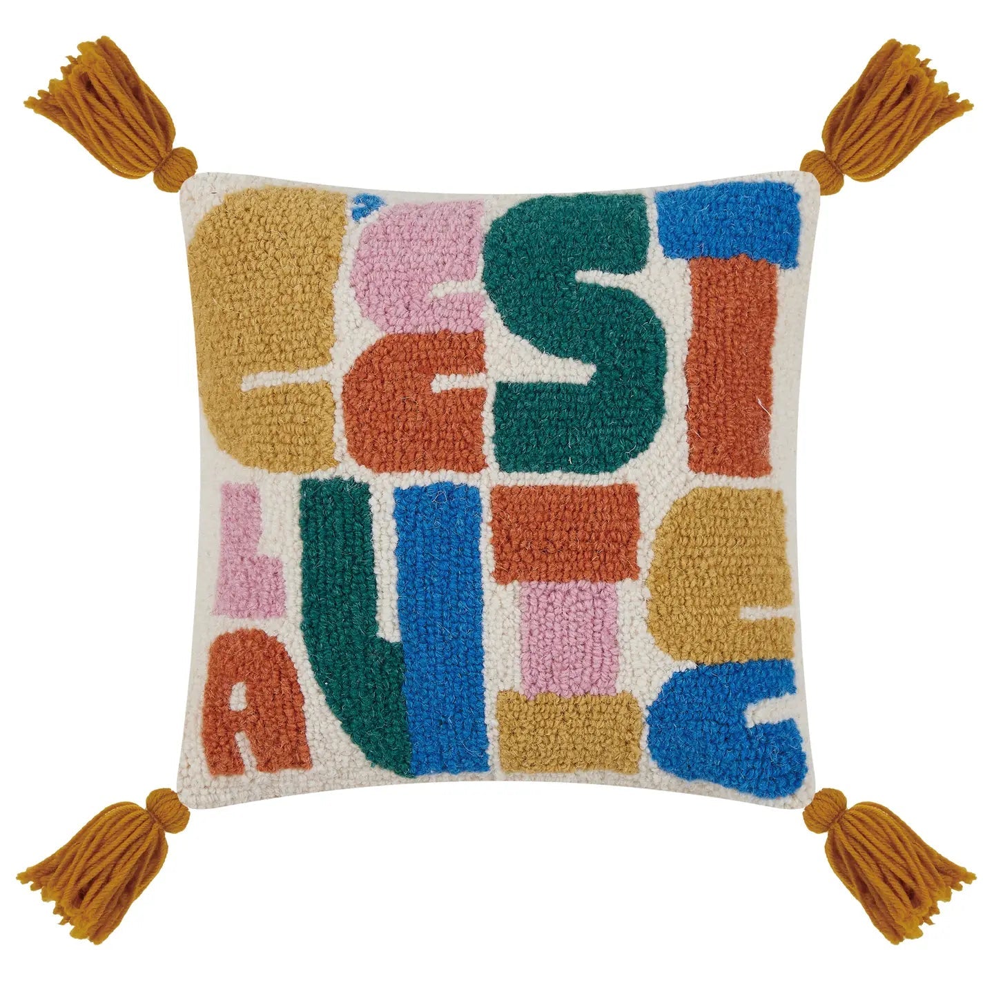 C'est La Vie W/Tassels Hook Pillow - Rivieratowel