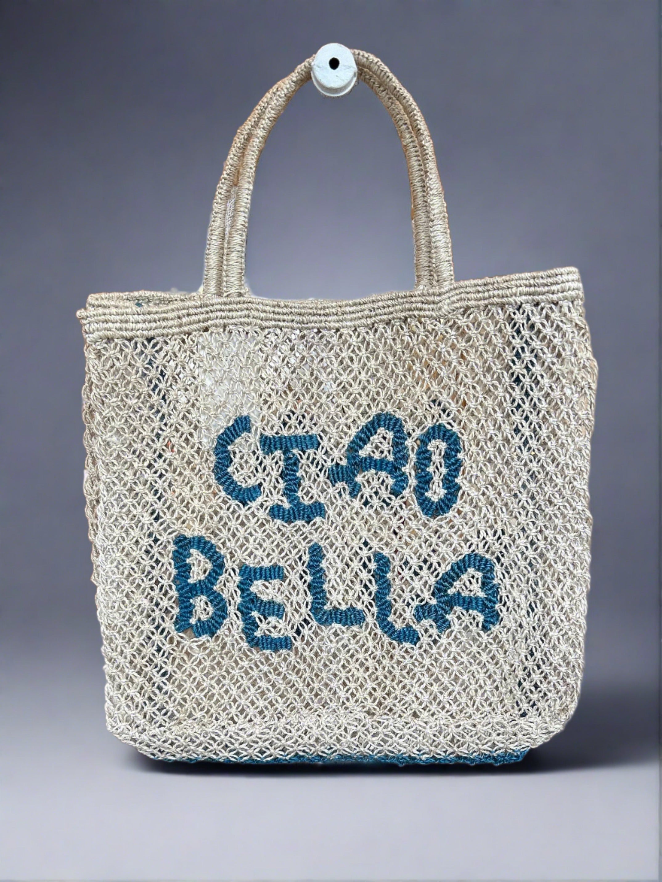 Ciao Bella Jute Bag - Rivieratowel